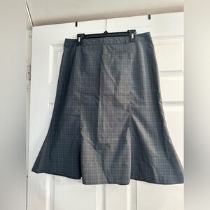 Jaclyn Smith Charcoal A-Line Skirt - 12